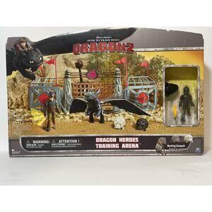 Dreamworks How to Train your Dragons Heroes Training Arena Playset Exclusive NWT